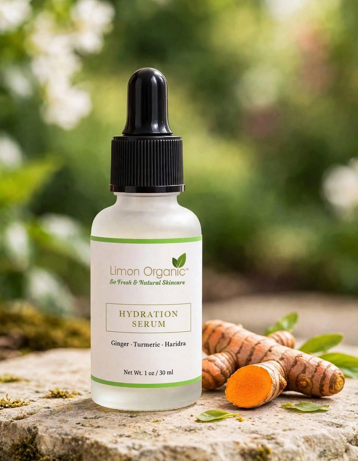 Hydration Serum | Radiance for Dull & Uneven Skin Tone | Organic Brightening Treatment.