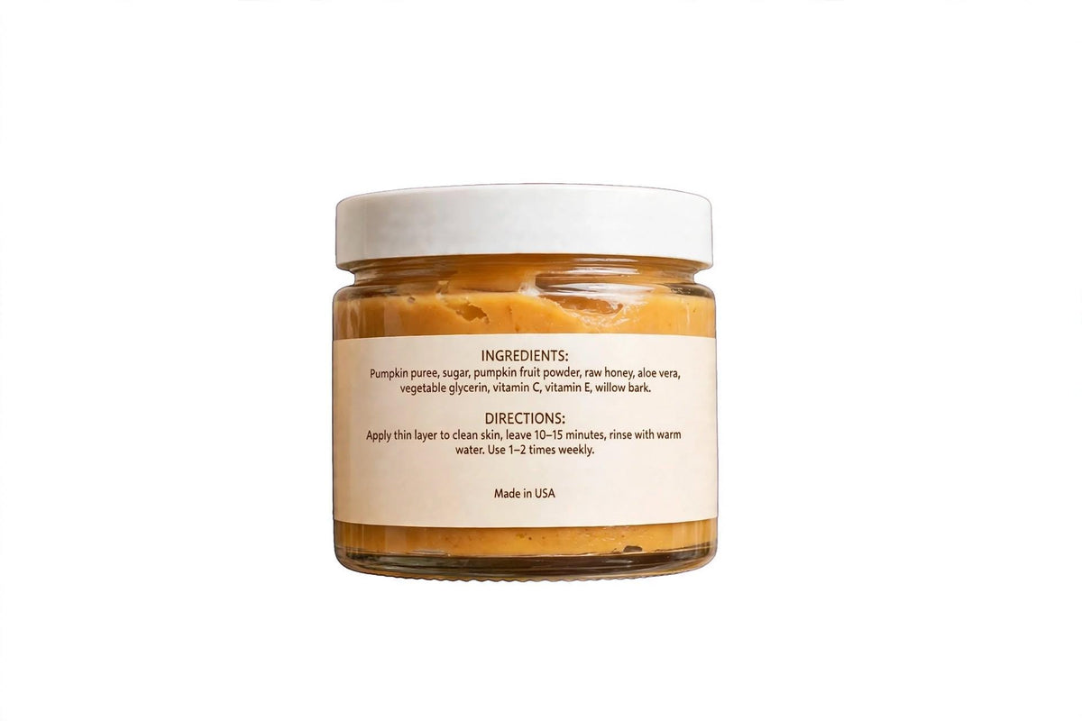 Pumpkin Honey Face Mask | Exfoliating Brightening Treatment