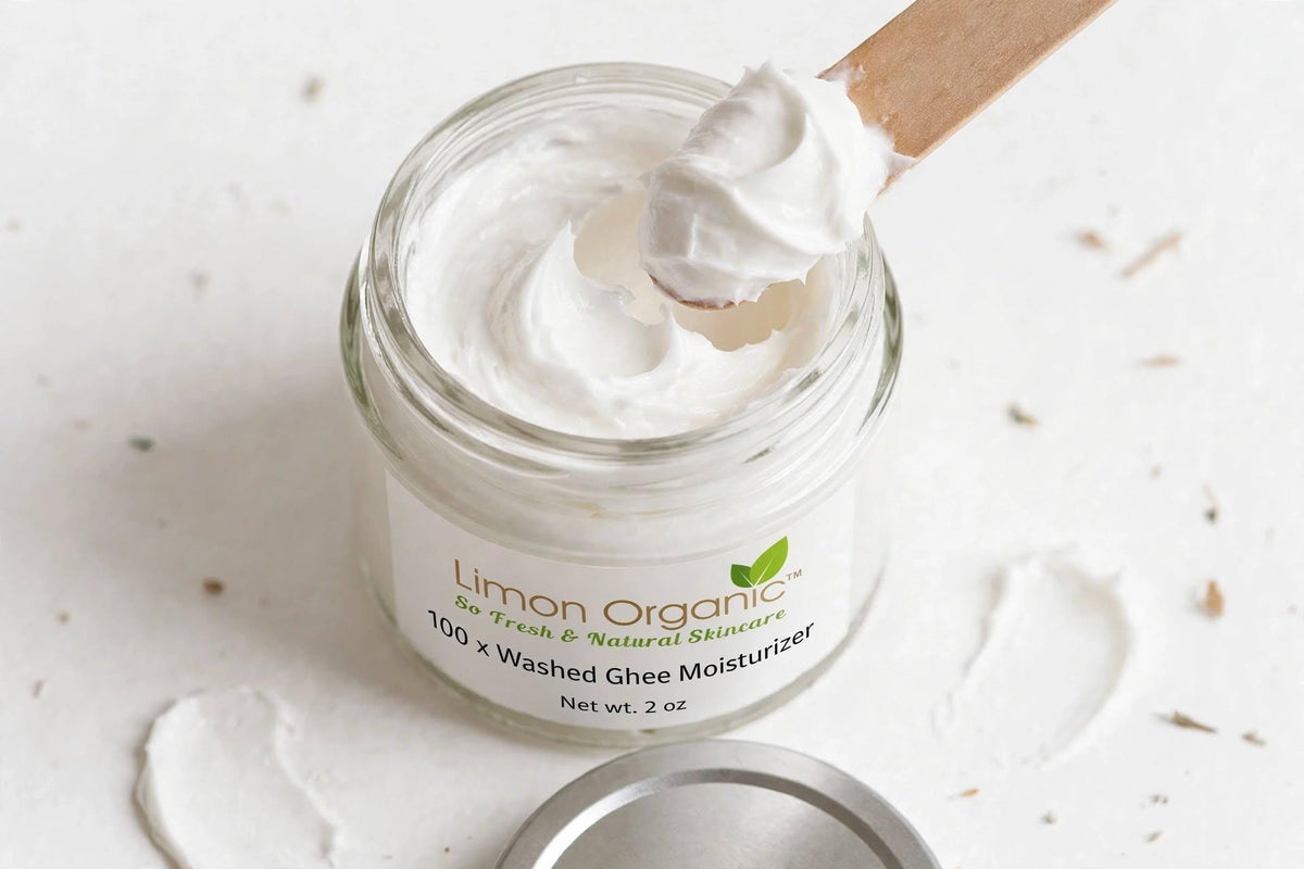 100x Washed Ghee Moisturizer | Organic Anti-Aging Face Cream for All skin types.