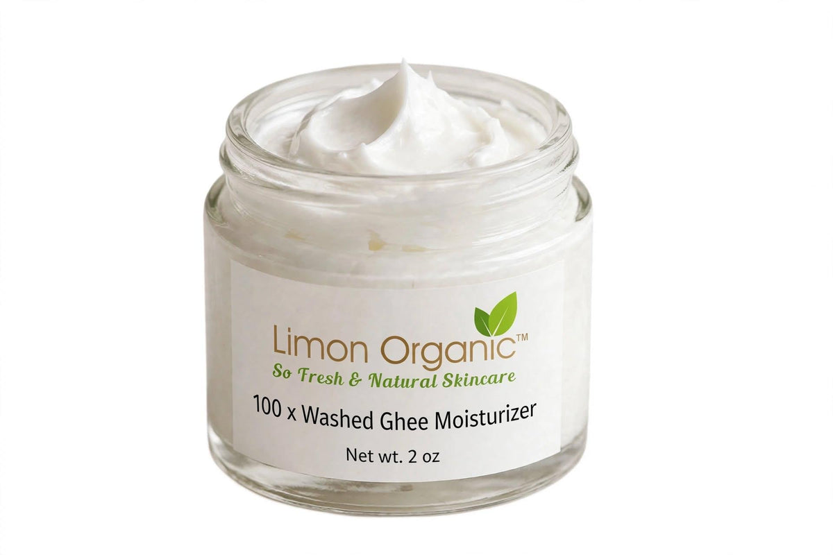 100x Washed Ghee Moisturizer | Organic Anti-Aging Face Cream for All skin types.