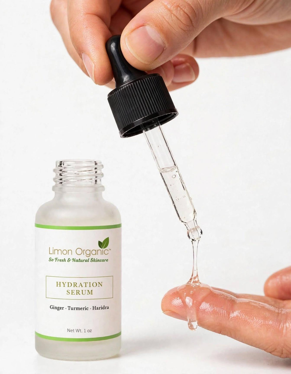 Hydration Serum | Radiance for Dull & Uneven Skin Tone | Organic Brightening Treatment.