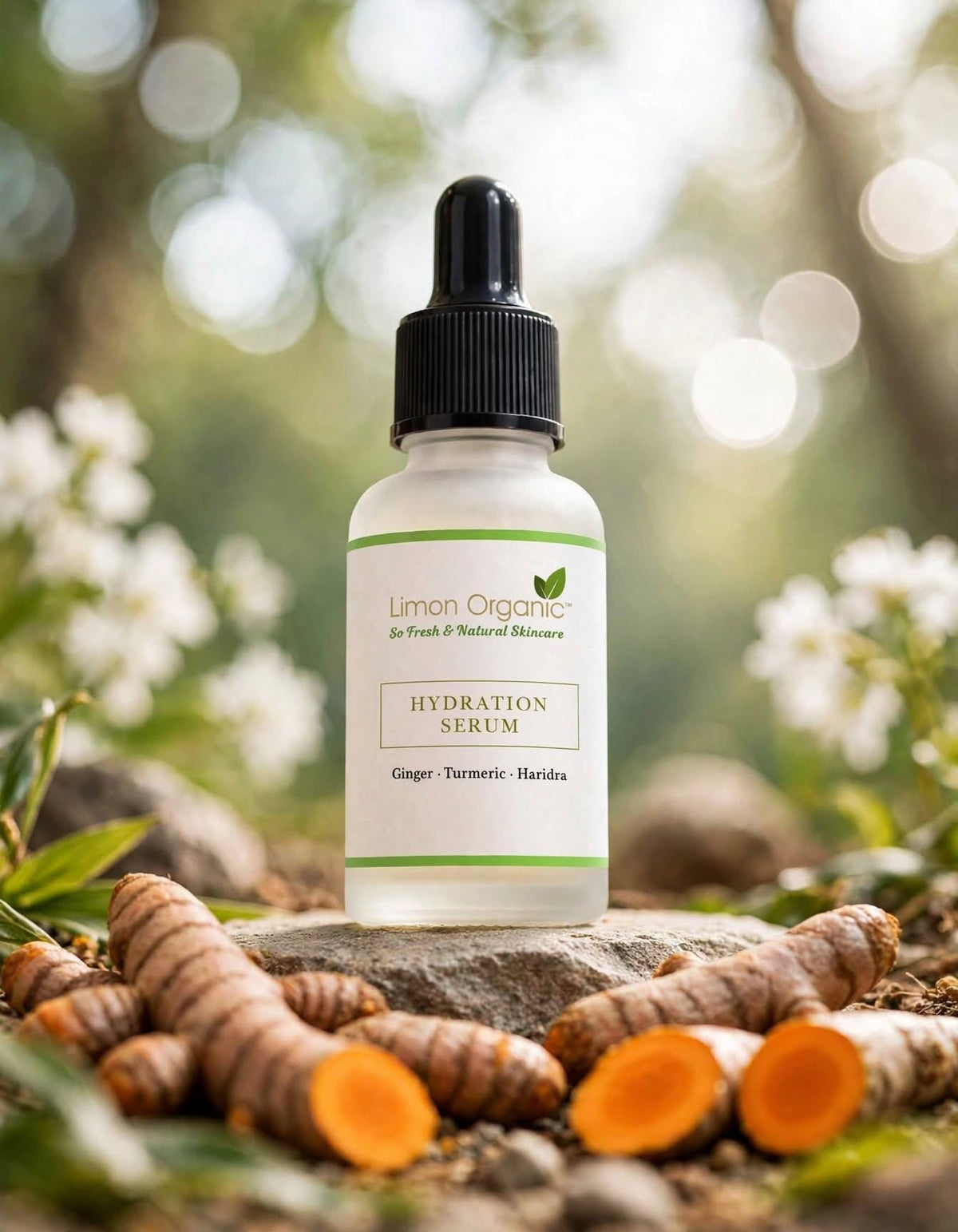 Hydration Serum | Radiance for Dull & Uneven Skin Tone | Organic Brightening Treatment.